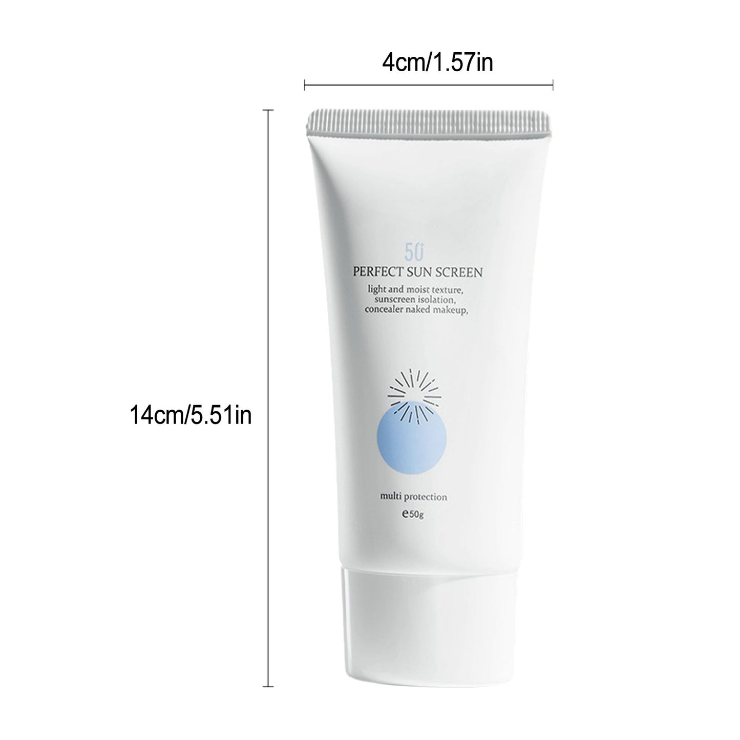 SPF 50 Sunscreen Lotion for Face & Body