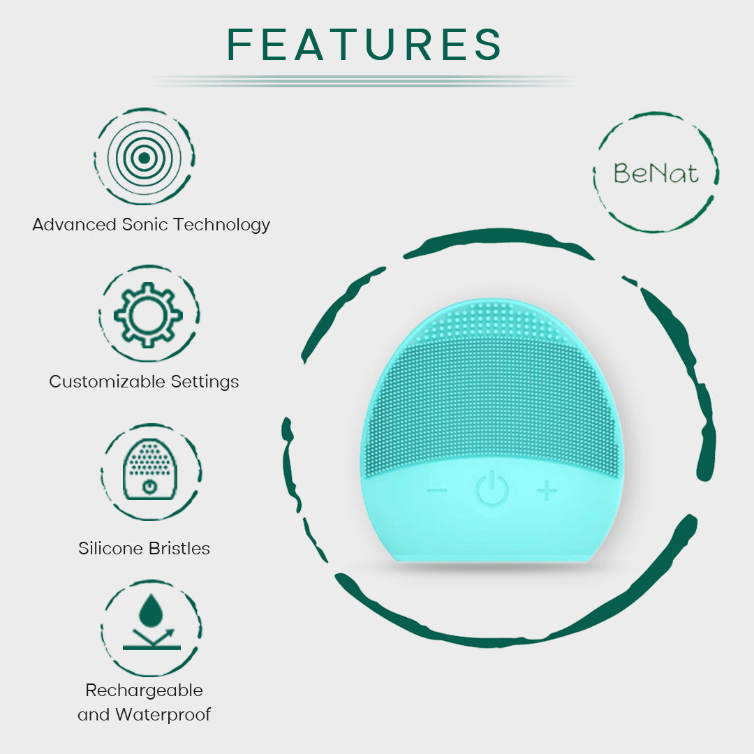 Velour Cleanse — Sonic Facial Cleansing Brush